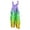Multicolor#4, variant on DDAPJ pyju Womens Mardi Gras Jumpsuits 2024 Carnival Themed Sequin Printed Bib Overalls Adjustable Straps Wide Leg Rompers Dressy Casual Parade Party Jumpsuit with Pockets on Clearance Multicolor XL