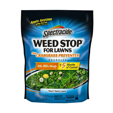 Spectracide Weed Stop For Lawns Plus Crabgrass Preventer Granules,