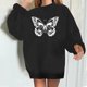 thumbnail image 2 of Sudadera Para Mujer Sudaderas Con Cuello Redondo Otoño Invierno Camisas Erógenas Tops de Manga Larga Blusa Regular Estampada Odeerbi ODB148843, 2 of 4