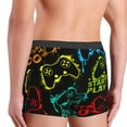 thumbnail image 5 of Disketp Play Game Start Men'S Boxer Briefs,Soft And Breathable Cotton Underwear With Comfortflex Waistband, 5 of 9