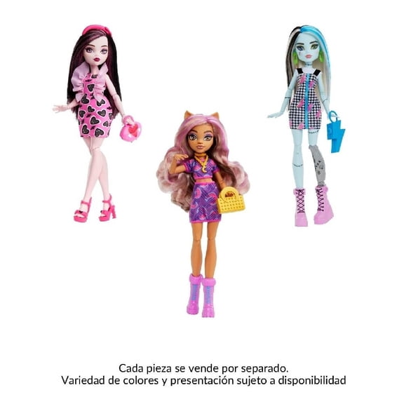 Muñeca Monster High Pijamas Monstruosas Sorpresa. Varios Modelos 1 pieza