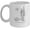 mug602, variant on New Yorker Cartoon Outside The Box (White) Cat Cup - Perfect Funny Cat Mug - Cat Merchandise - Cat Coffee Mug - Kitty Coffee Mug - Cat Mom