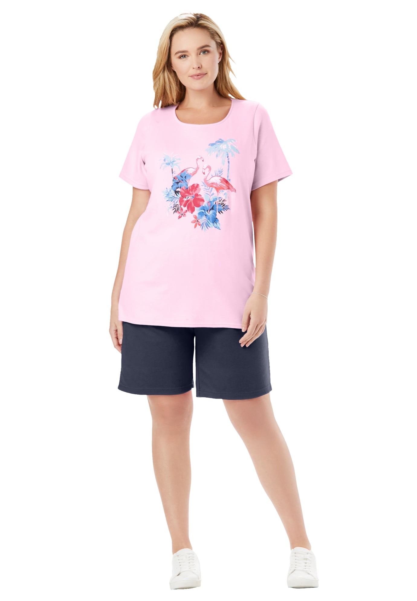 plus size adidas short sets