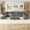 Gray, variant on LLappuil Modular Sectional Sofa, Modular Sectional Couch with Storage, 6 Seat Corduroy Oversized Sofa with 4 Back Cushion 4 Throw Pillow Yellow