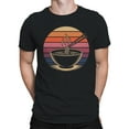 thumbnail image 2 of Retro Sunset Ramen Bowl Art Men's T-shirt, 2 of 3