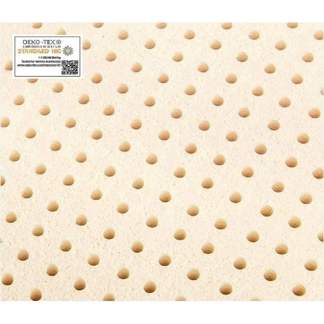 PlushBeds 2" Soft 100 Natural Talalay Latex Topper King