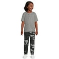 thumbnail image 2 of 365 Kids from Garanimals Boys Print French Terry Joggers, Sizes 4-10, 2 of 5