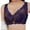 01-Blue, variant on SUYOLL Women Bra Lingerie Solid Color Embroidery Bra lette Close Lace Trim Bra Supportive Bralettes