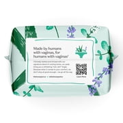 Honey Pot 100% Organic Cotton Cover Cooling Herbal Infusion Regular Pads, 20 Count