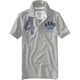thumbnail image 1 of Aeropostale - Polo de rugby para hombre, color gris, mediano, 1 of 1