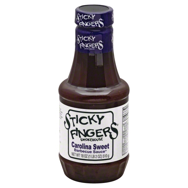 Sticky Fingers Smokehouse Carolina Sweet Barbecue Sauce, 18 oz