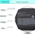 thumbnail image 3 of CF-VZSU0PR CF-VZSU0PW Batería para Panasonic Toughbook CF54 CF-54 Mk1 Mk2 Mk3 Series 54 Gloved Multi Touch 54 Lite 54 Performance 54 Prime CF-54F9001KM CF-VZSU0GW CF-VZSU0KR 11.1V 46Wh/4200mAh/6-Cell, 3 of 5