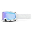 thumbnail image 2 of 100% Okan Hiper Goggle - White/Turquoise; Mirror Turquoise, 2 of 2