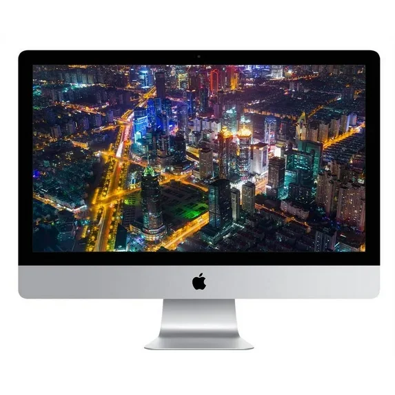 Pre-Owned Used Apple A Grade Desktop Computer iMac 27-inch (Retina 5K) 3.2GHZ Quad Core i5 (Late 2015) MK462LL/A 8 GB 1 TB HDD 5120 x 2880 Display Sierra 10.12 Includes Keyboard and Mouse