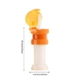 thumbnail image 3 of Tapa portátil con pajita antigoteo y botella de almacenamiento | Cubierta antiderrame para pajita de botella de agua para niños | Tapa adaptadora para botellas estándar, 3 of 5
