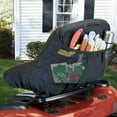 thumbnail image 2 of 2Pack Universal Riding Lawn Mower Tractor Seats Cover Padded Comfort Pad Storage Pouch Medium Black, 2 of 4