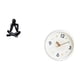 thumbnail image 5 of Figura de pensador, reloj de pared, escultura abstracta, decoración de escritorio, material PP, adecuado para sala de estar, dormitorio, oficina, esta, 5 of 8
