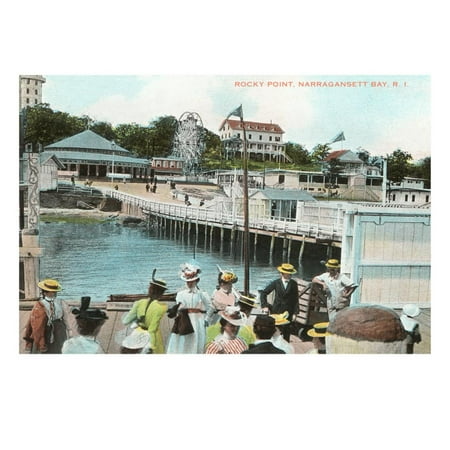 Narragansett Bay Rhode Island - Rocky Point, Narragansett Bay, Rhode Island Print Wall Art