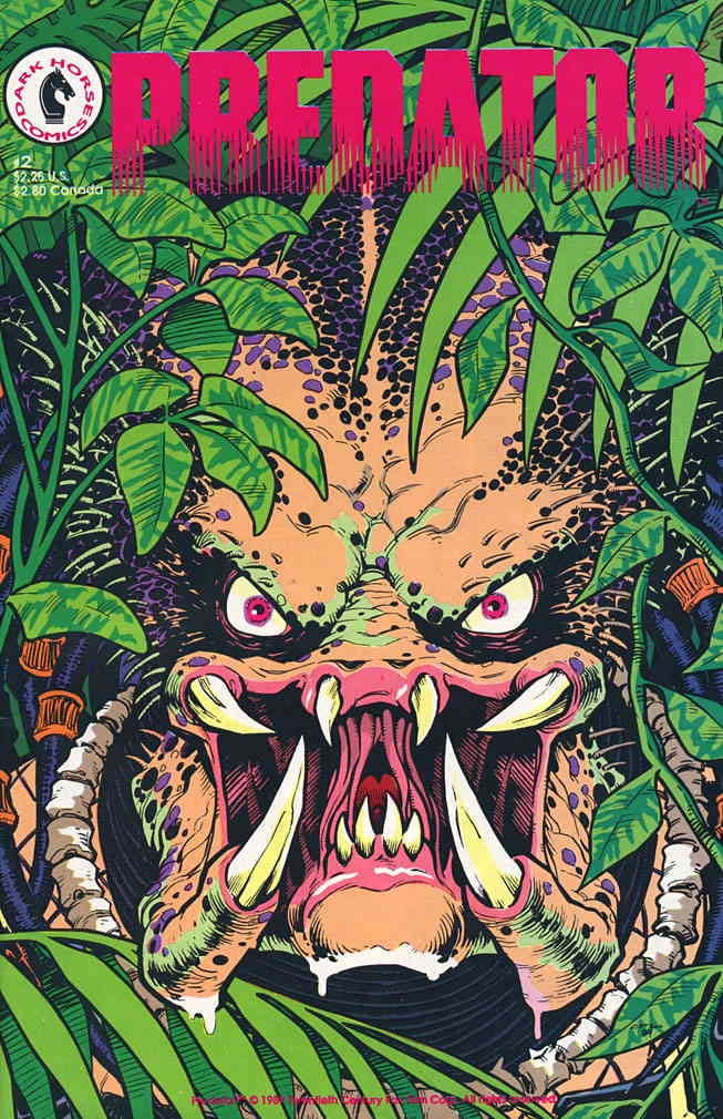 Predator 2 VF Dark Horse Comic Book Walmart