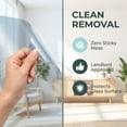 thumbnail image 3 of REGALWOVEN One Way Privacy Window Film for Home and Office - Heat Control and Static Cling Silver 39.4 x 23.6 Inch, 3 of 7