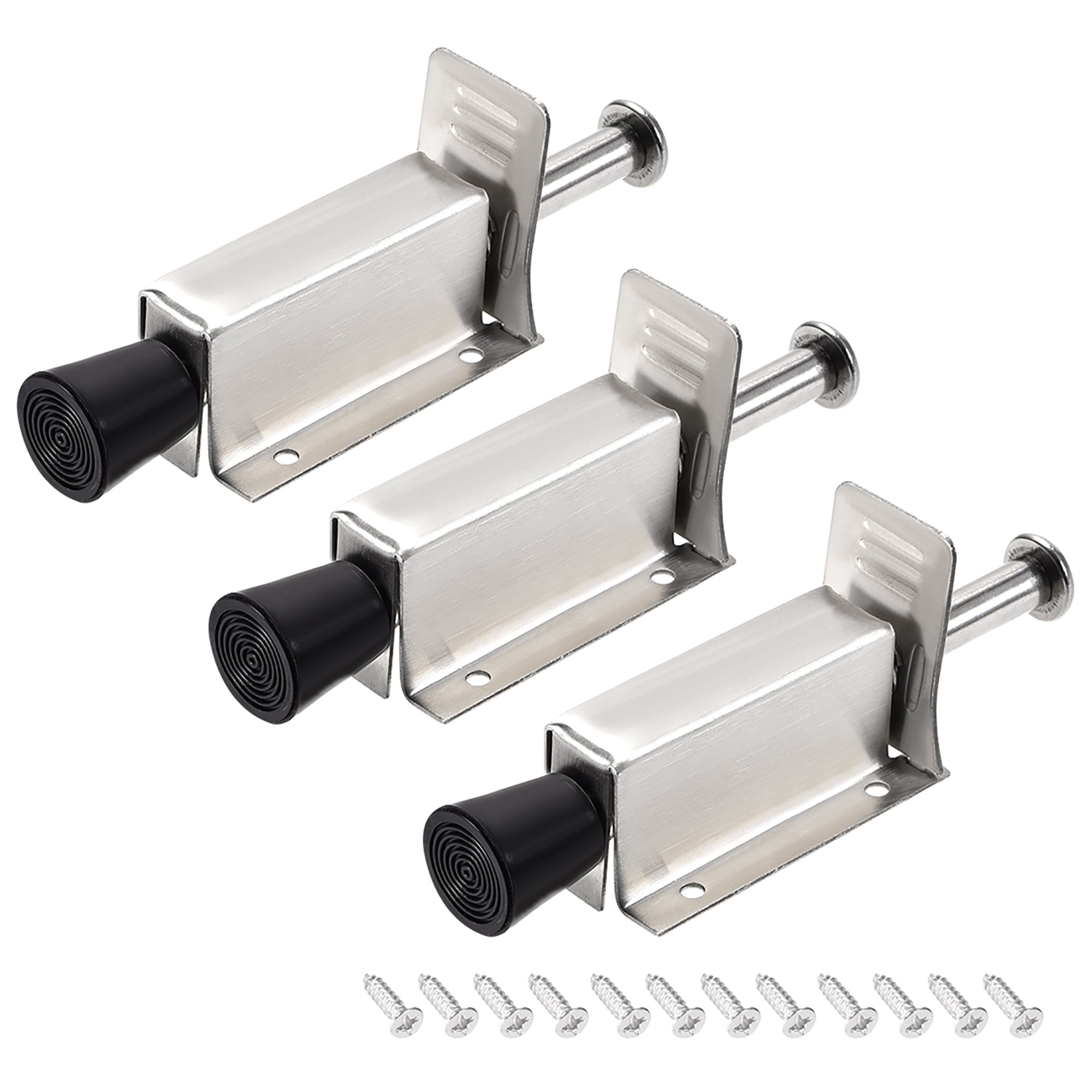 Stainless Steel Door Stopper Spring Loaded Telescopic Stepon Door