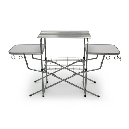 Camco Olympian Deluxe Portable Grill Table (57293)