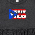 thumbnail image 4 of Inktastic Puerto Rico Flag in Text Girls Baby Dress, 4 of 5