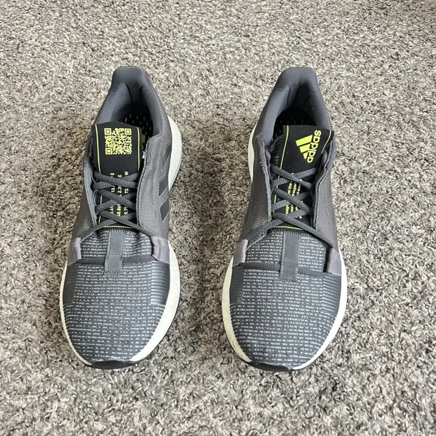 Ad-id-as Senseboost Go Athletic Running Shoes Men's Size US 12 Sneakers Gray