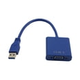 thumbnail image 4 of Usb3.0 A Vga Convertidor De Adaptador Multi-display Cable De La Tarjeta Gráfica De Video Azul Hugo Cable adaptador USB a VGA, 4 of 6