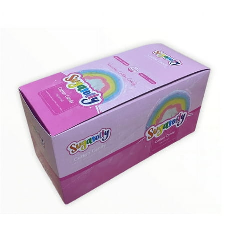 Sugarolly Rainbow Cotton Candy (1 RRP Box) - Total 10 Counts