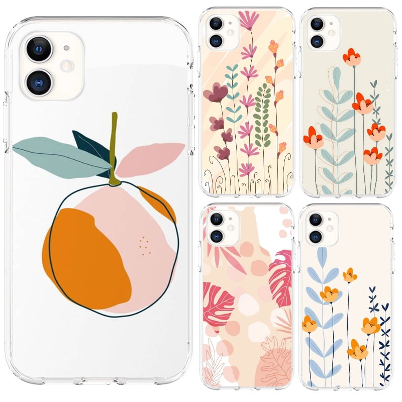 Spring Flowers by Mandy of EllowDee Collections Case for iPhone 13 Series iPhone 11 Designed Phone Case iPhone XR Clear Phone Case