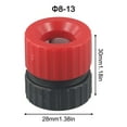 thumbnail image 1 of BTOER Adjustable Drill Bit Depth Stop 3mm-13mm Drill Bit Stop Collar Shaft Limit Metric Lock Positioner Hole Guide Woodwork Tool Parts, 1 of 9