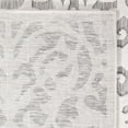 thumbnail image 5 of My Texas House Lady Bird 1'11" X 3'3" Gray Damask Outdoor Rug, 5 of 8