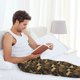 thumbnail image 5 of Fotbe Squirrel Gathering Nuts Pantalones de Pijama para Hombre, Pantalones de Dormir, Pantalones de Casa con Cintura Ajustable y Bolsillos-X-Large, 5 of 6
