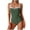 A01-Green, variant on yoeyez Womens Bikini Swimsuits,Ladies One Piece Hawaiian Bikini Setbathing Suits Color Block High Cut Cheeky Swimwear Black,L