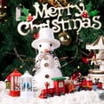 thumbnail image 5 of LINLIN 3PCS Vintage Christmas Decorations Lights Xmas Candles with LED Tea Light Fireless Candles Lamp for Christmas Holiday Decor, 5 of 7