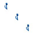 thumbnail image 4 of serony Alloy Easy-to- Side Storage Hook With Exquisite Craftsmanship Aluminum Alloy Hook Half Cover Hook blue 3Set, 4 of 6