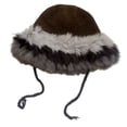 thumbnail image 1 of Bonnet d'Hiver de Couleur Contrastante pour Femmes, 1 of 6