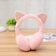 thumbnail image 2 of Orejeras de gato cálidas de invierno para mujer, orejeras Catear bonitas para niñas, diadema mullida para mujer, orejeras de piel sintética para exteriores MFZFUKR DLM608-3, 2 of 3