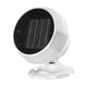 thumbnail image 3 of Shangren Desktop Electric Space Heater Desk Compact Heating Fan for Dorm Bedroom Home White BLESIY Calentador, 3 of 8