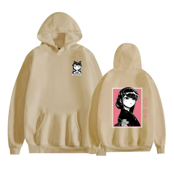 Duoxingbao Anime Komi Can't Communicate Hoodies 3D Komi Cosplay Sweatshirts Funny Pullovers