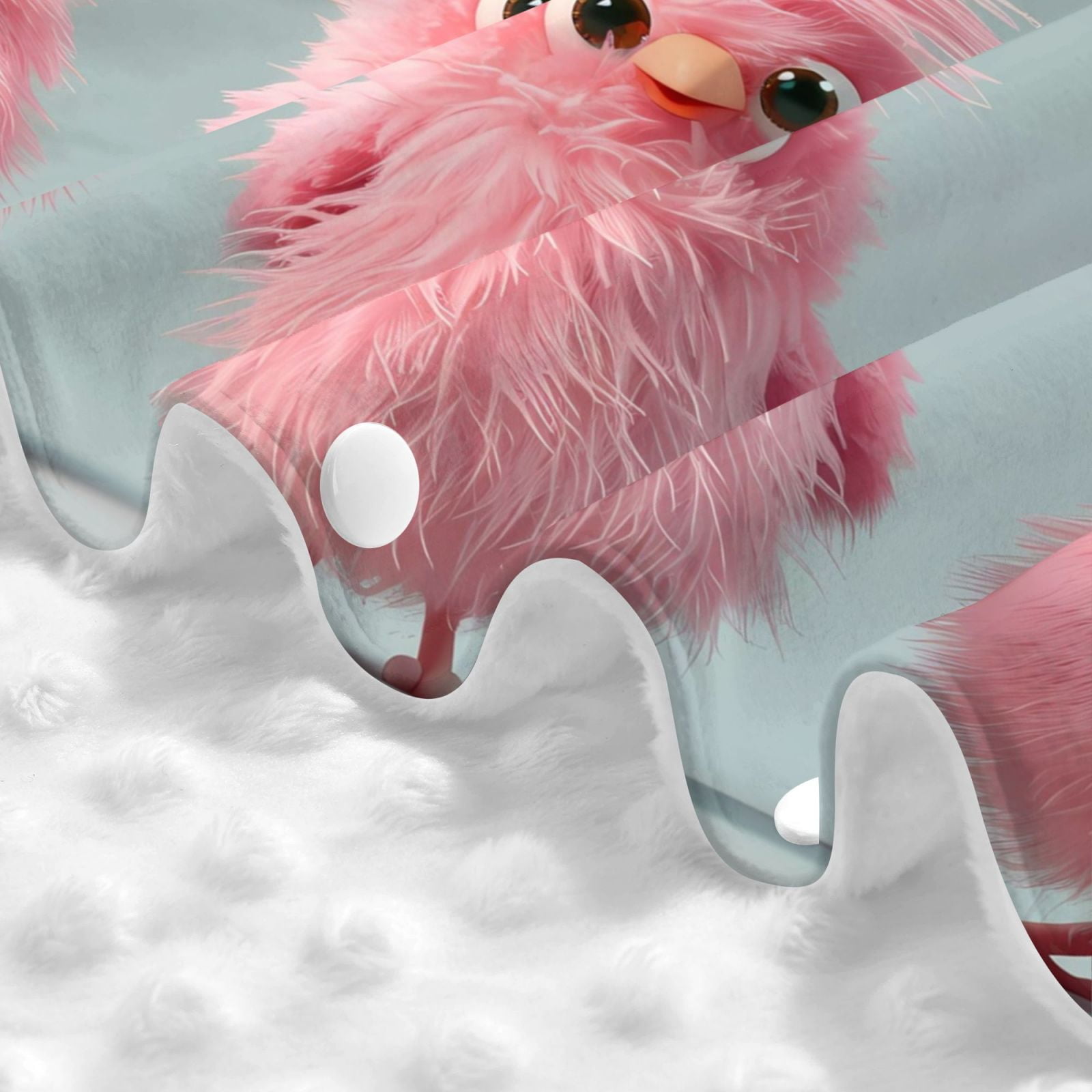 Car Seat Cover Baby - Adorable Pink Birds Breathable Infant Car Seat Cover for Baby Carseat, Lightweight Comfort Baby Essentials Must Haves Newborn Stuff for Girl Boy