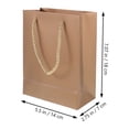 thumbnail image 2 of unbranded 10Ud Bolsas De Papel Doradas Con Asas Para Embalaje Y Almacenamiento De Presentes, 2 of 6