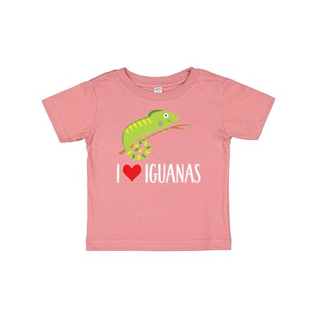 

Inktastic I Love Iguanas Gift Gift Baby Boy or Baby Girl T-Shirt