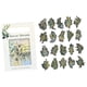 thumbnail image 5 of Juego de 40 pegatinas de plantas, impermeables, para decoración DIY, pegatinas decorativas para mascotas Hoja, 5 of 9