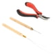 thumbnail image 5 of Kit De Extensión De Peinado, Anillos De Silicona Kit De Herramientas De Extensión De Cabello De Peinado Rápido Suave Para Peluquería Para Barbería ANGGREK No, 5 of 7