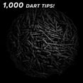 thumbnail image 2 of Viper Diamond Tips 2BA Dart Tips, 1000 Replacement Dart Tips, Black, 2 of 4