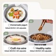 thumbnail image 3 of DPTALR Yogurt Machine For Household Use Fully Automatic Small And Multifunctional Stainless Steel Rice Wine Natto Intelligent Constant Temperature Timed Yogurt, 3 of 5