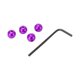 thumbnail image 1 of ZTTO Reusable Brake Cable End Caps for MTB and Road Bike (Purple), 1 of 4