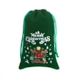 thumbnail image 2 of Xsylife 12PCS Christmas Candy Bag Cute Drawstring Present Bags Holiday Apple Treat Bags for Party Decoration Supplies, 2 of 7